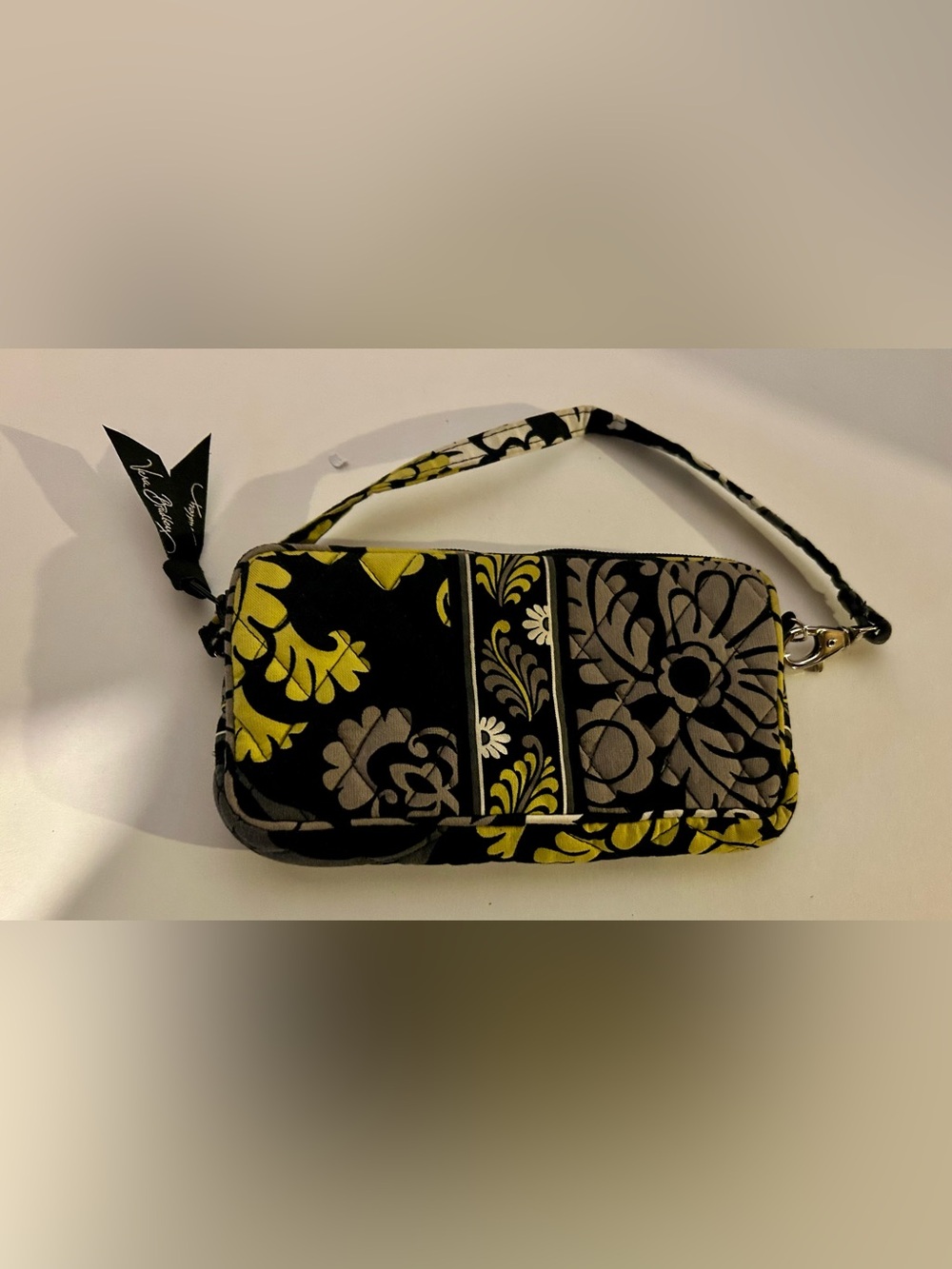 Vera Bradley Baroque Strap Zip Pouch/ Wristlet
